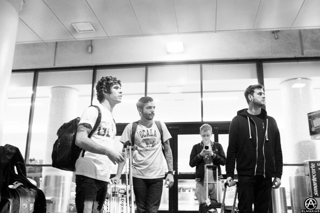LAX Airport with A Day To Remember